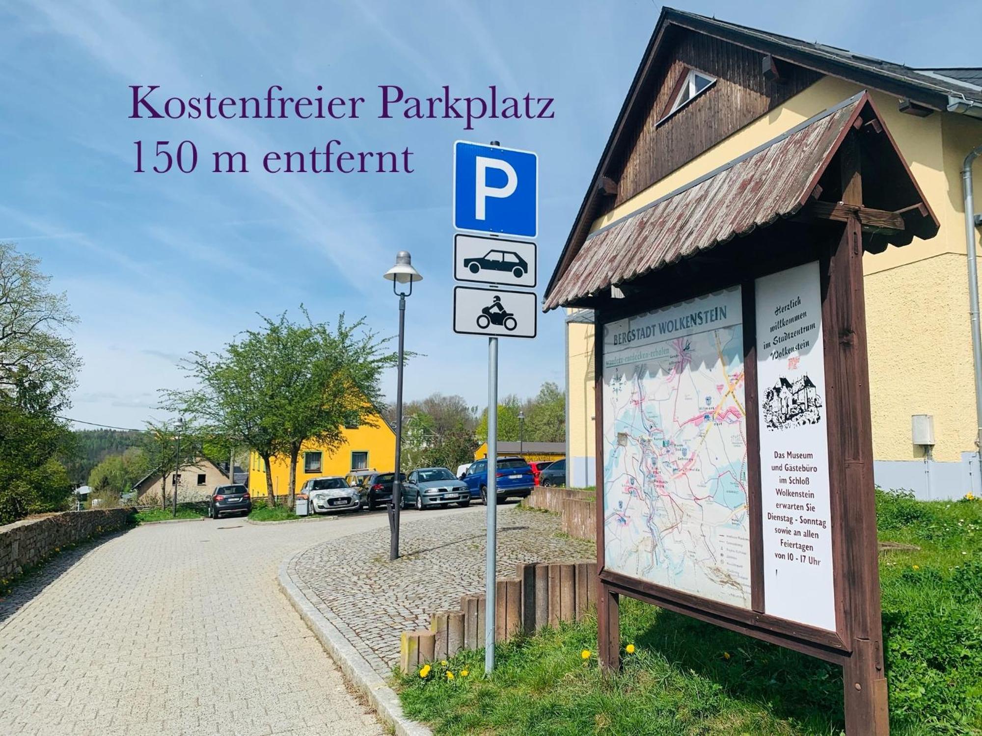 Am Schloss Wolkenstein, 86M2, 3Br, Babybett, Office Exteriör bild
