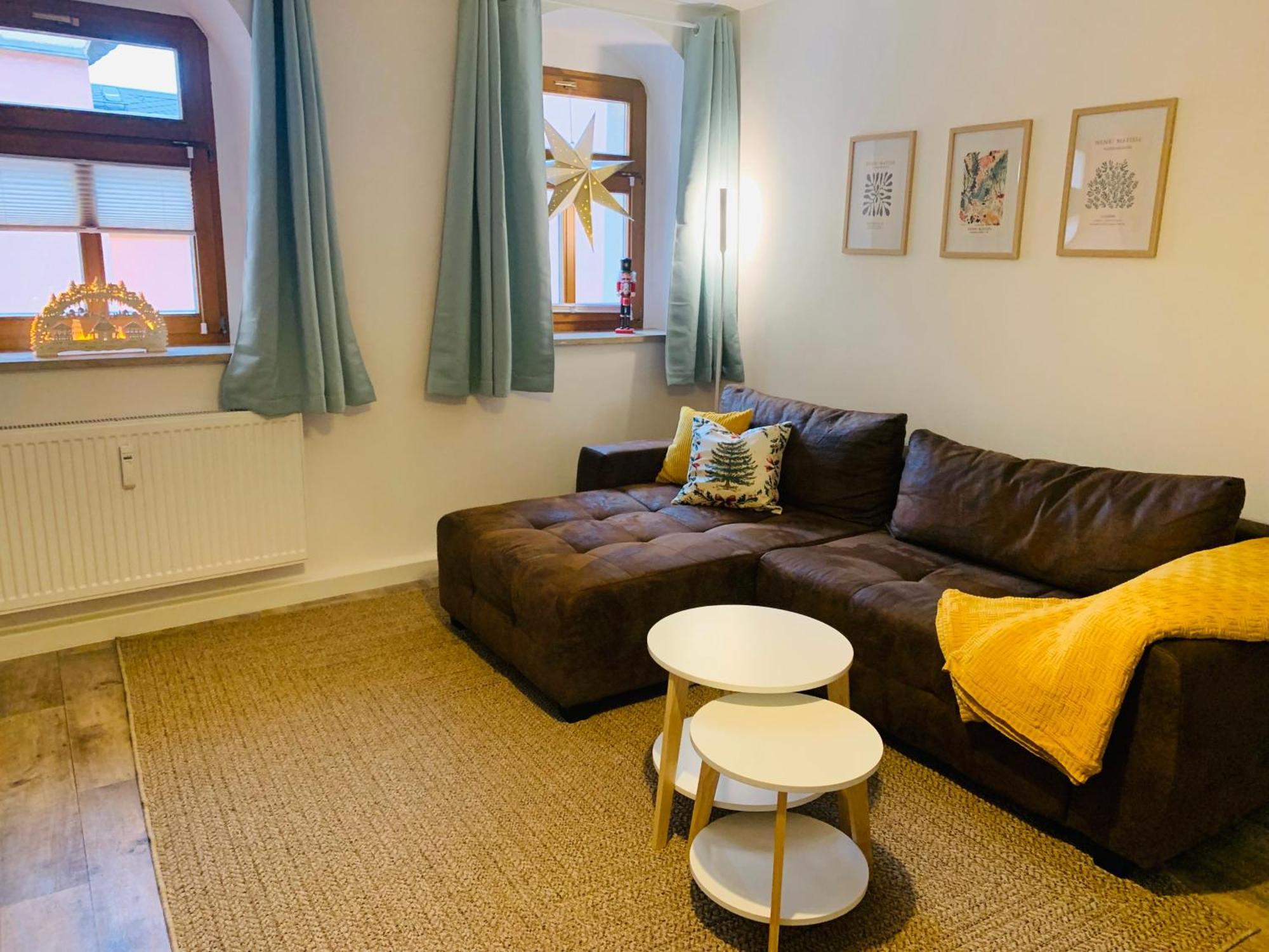 Am Schloss Wolkenstein, 86M2, 3Br, Babybett, Office Exteriör bild